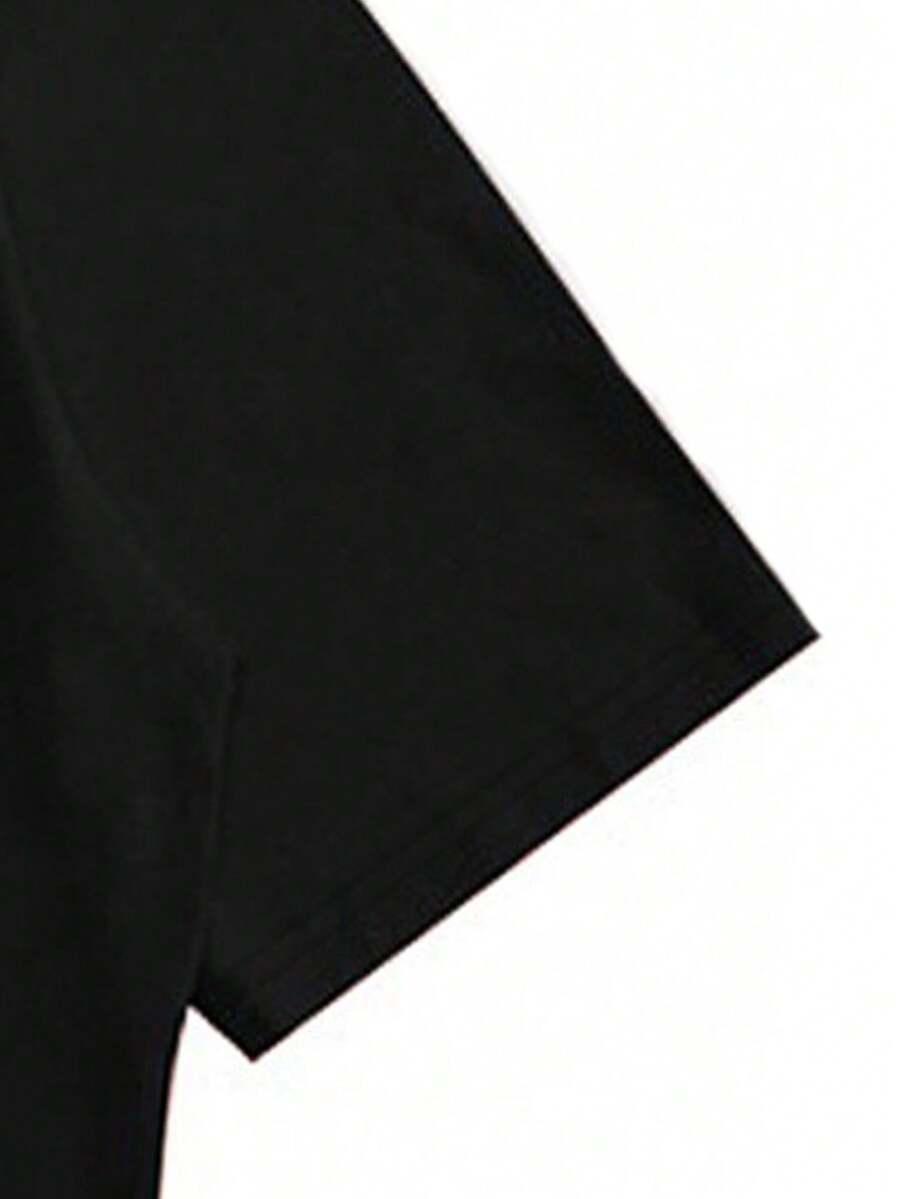 czarny t-shirt basic