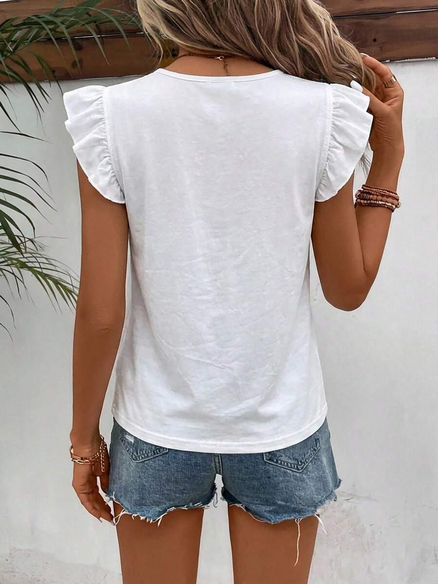 biały t-shirt krótki rękaw