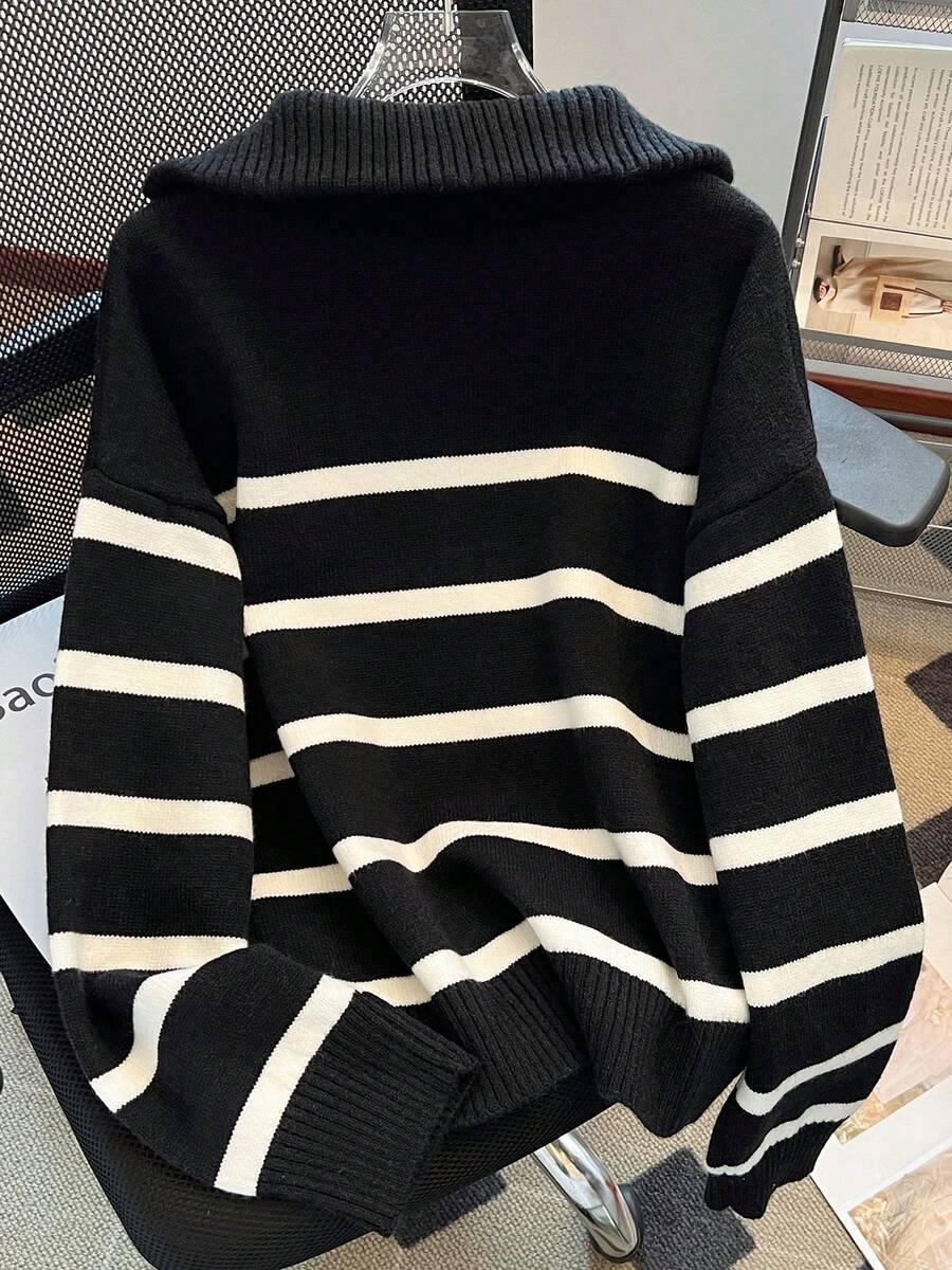 SWETER PASKI KONTRAST 