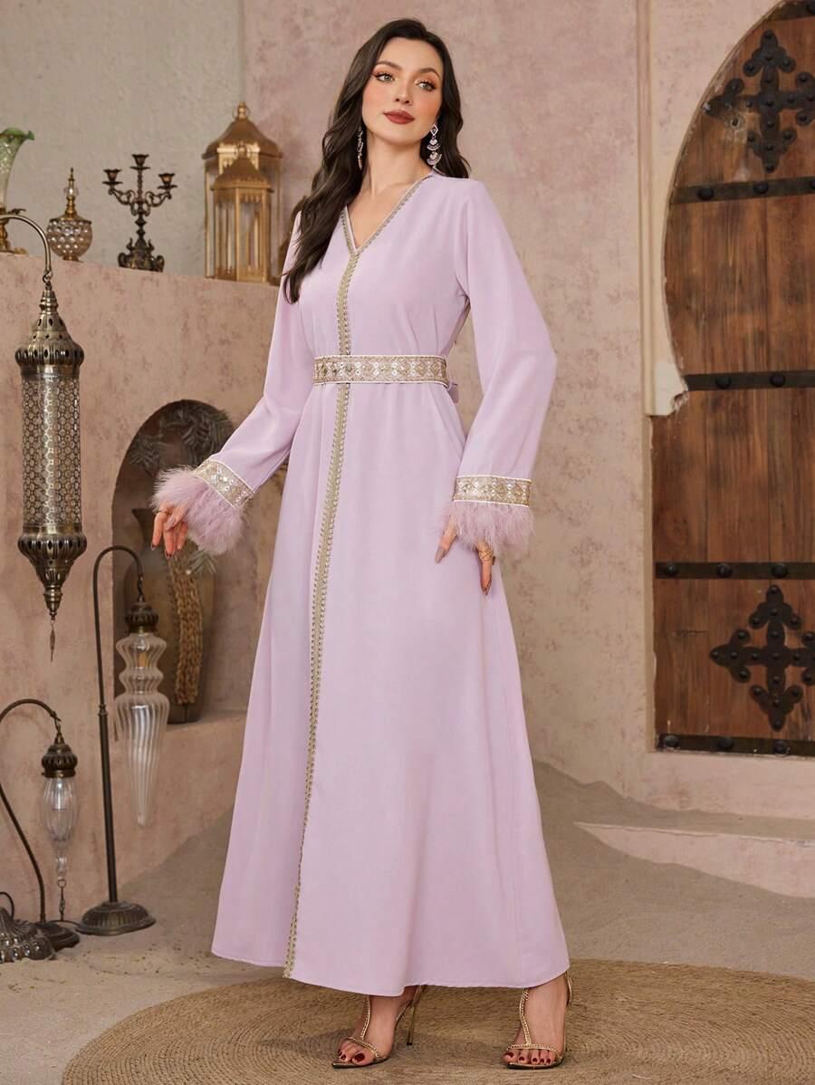 maxi sukienka v-neck