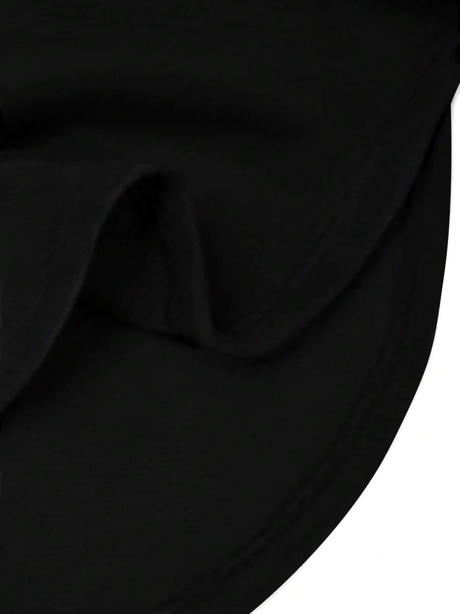 CZARNA BLUZA Z KAPTUREM