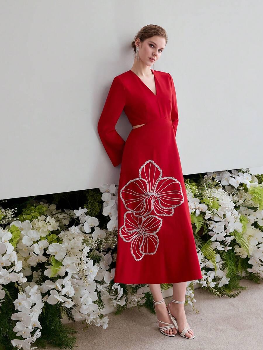 ELEGANCKA SUKIENKA WIECZOROWA