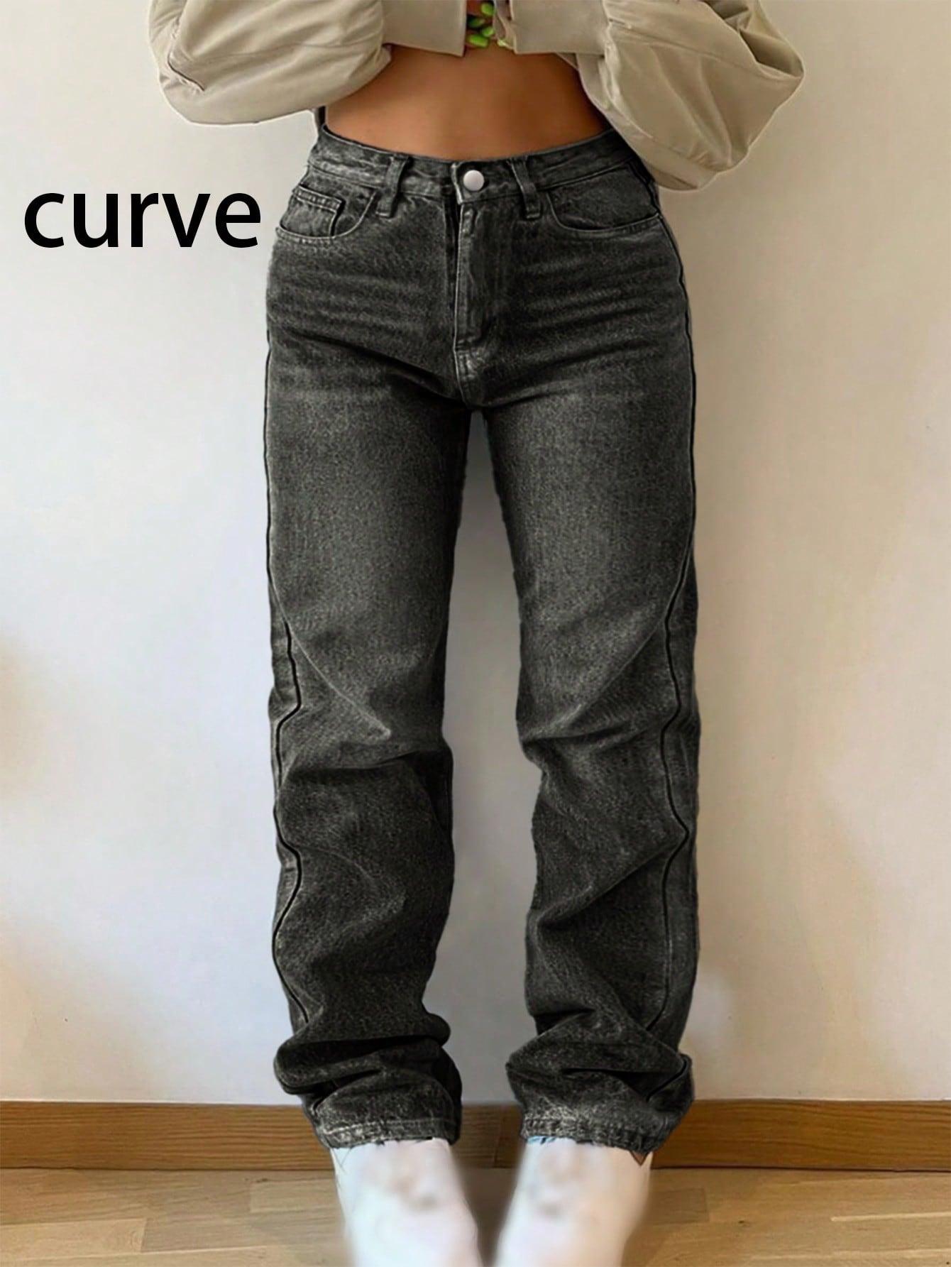 czarne spodnie jeans 