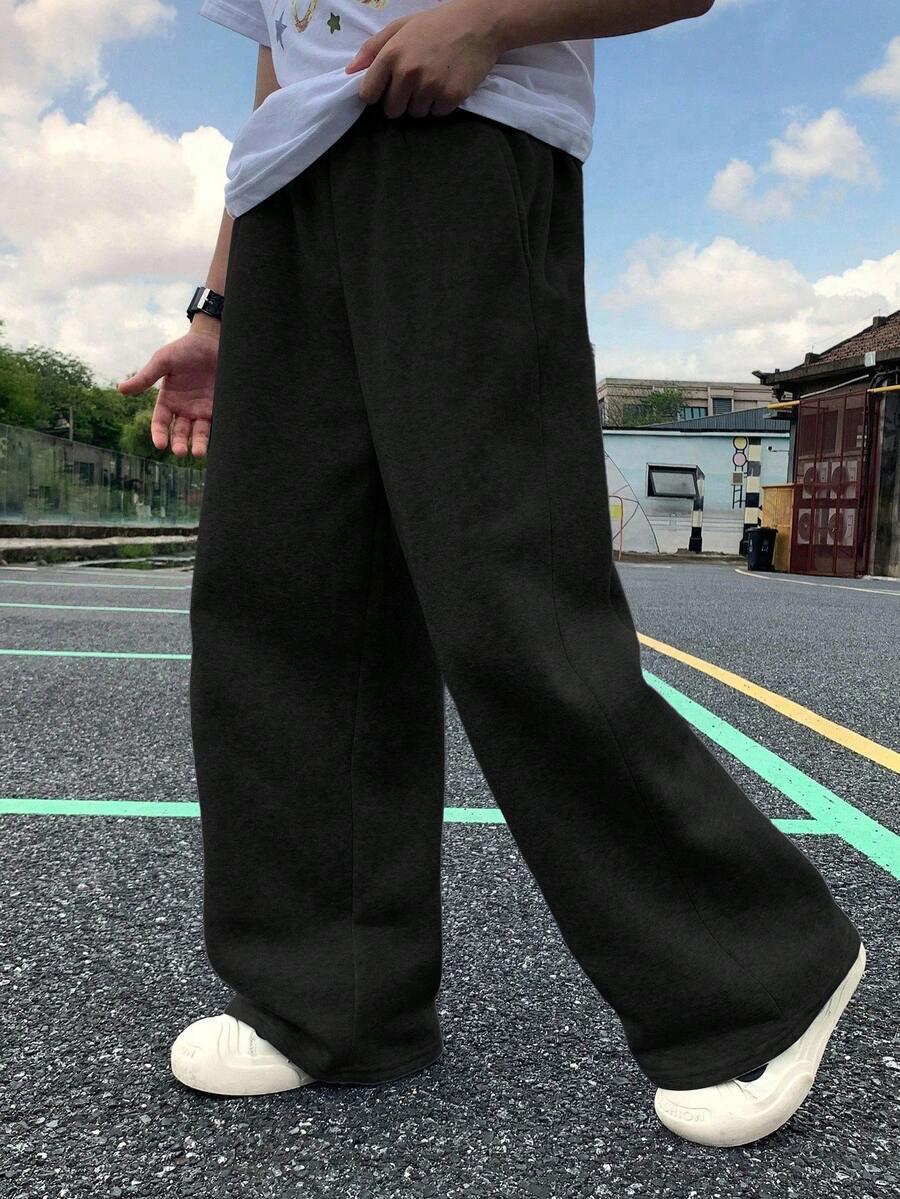 CZARNE SPODNIE CASUAL