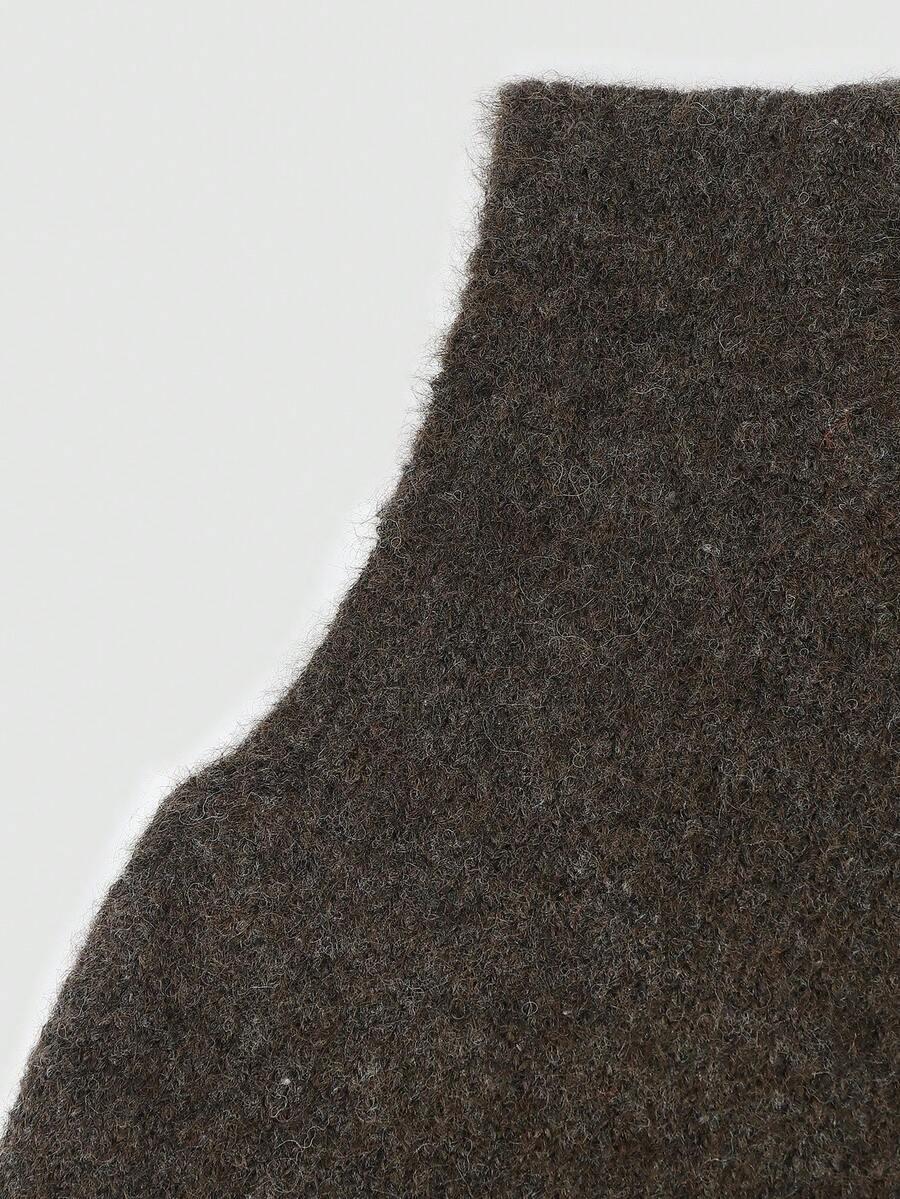 sweter bez rękawów