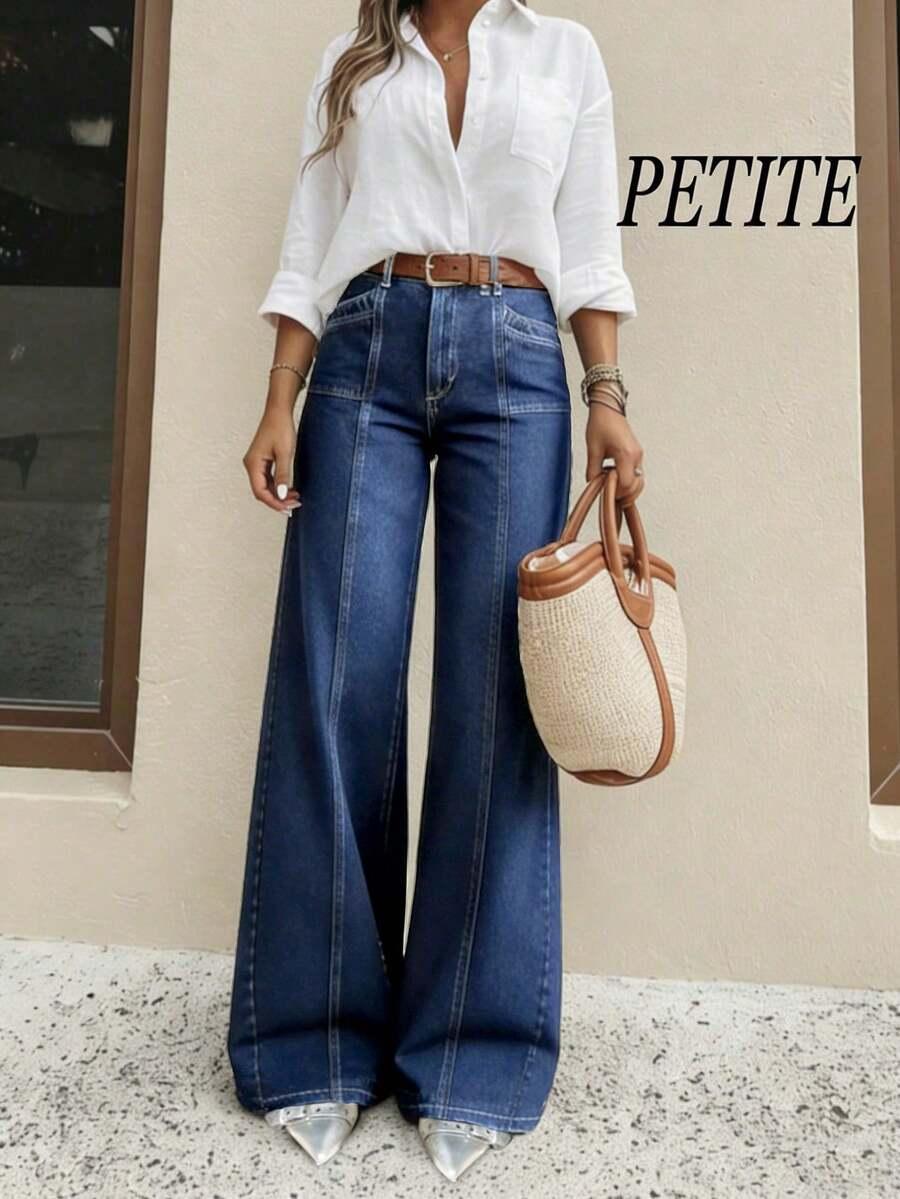 NIEBIESKIE SPODNIE JEANS