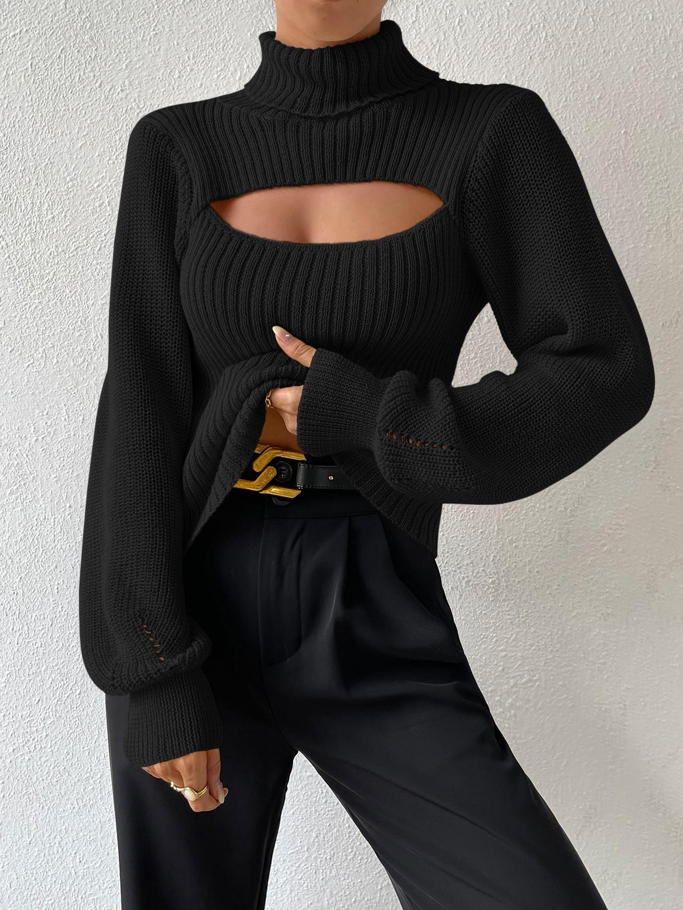 SWETER GOLF WYCIĘCIE