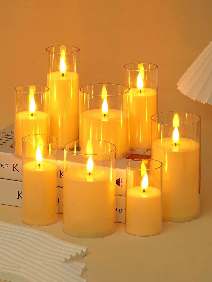 sztuczne świeczki 3-pack