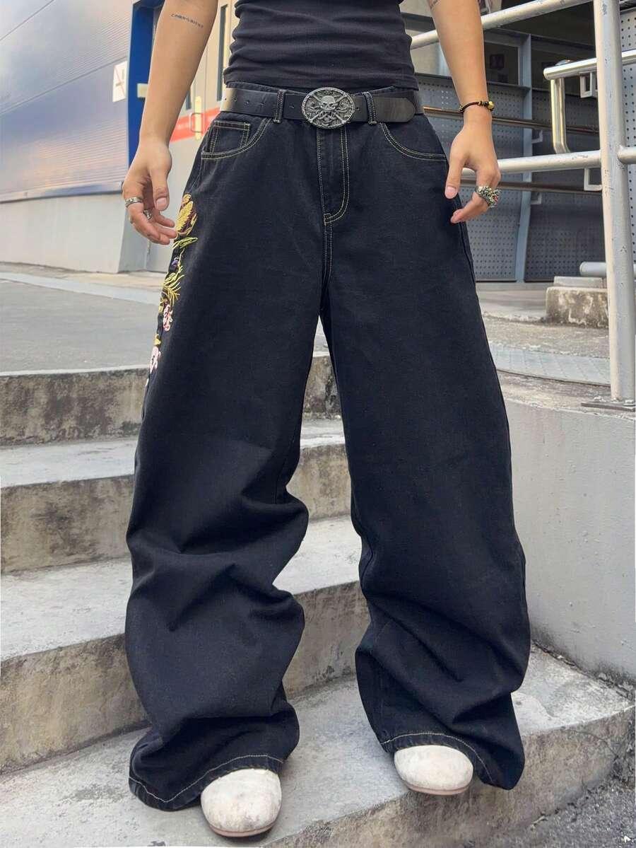 jeansy wide leg