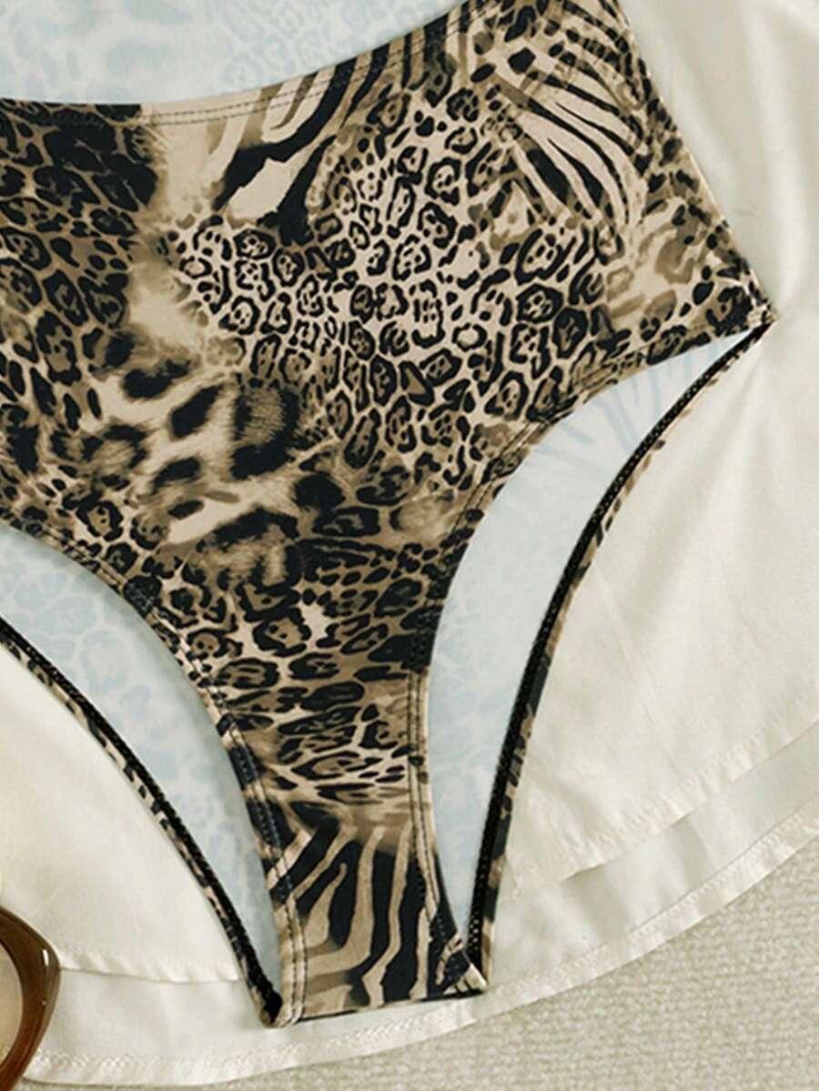 JEDNOCZĘŚCIOWY STRÓJ KĄPIELOWY LEOPARD PRINT