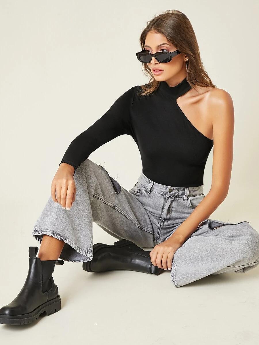 czarne body casual