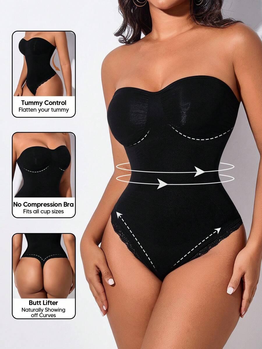czarne modelujące body