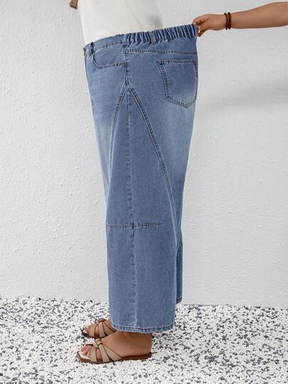 niebieskie spodnie jeans