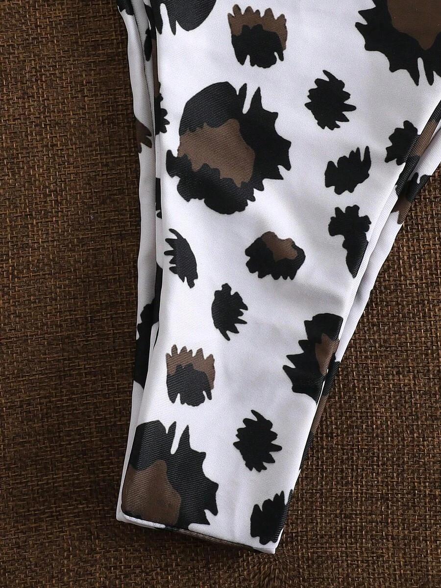 DWUCZĘŚCIOWY STRÓJ KĄPIELOWY ANIMAL PRINT