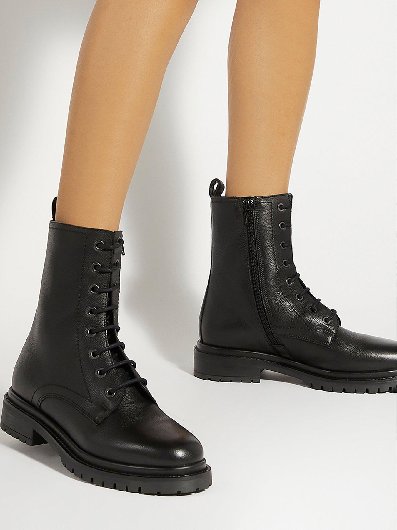 DUNE LONDON SKÓRZANE BOTKI 484PRESTON