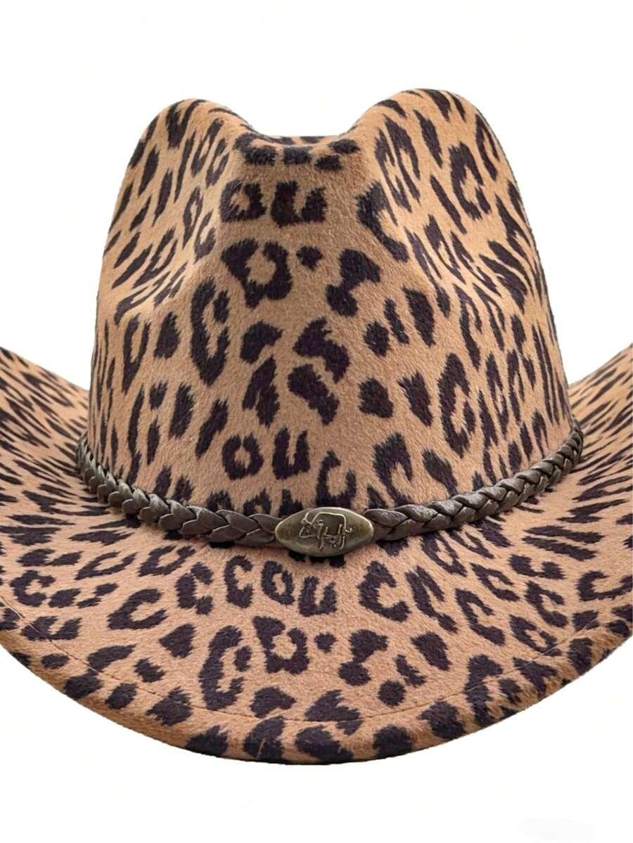 KAPELUSZ kowbojski animal print 