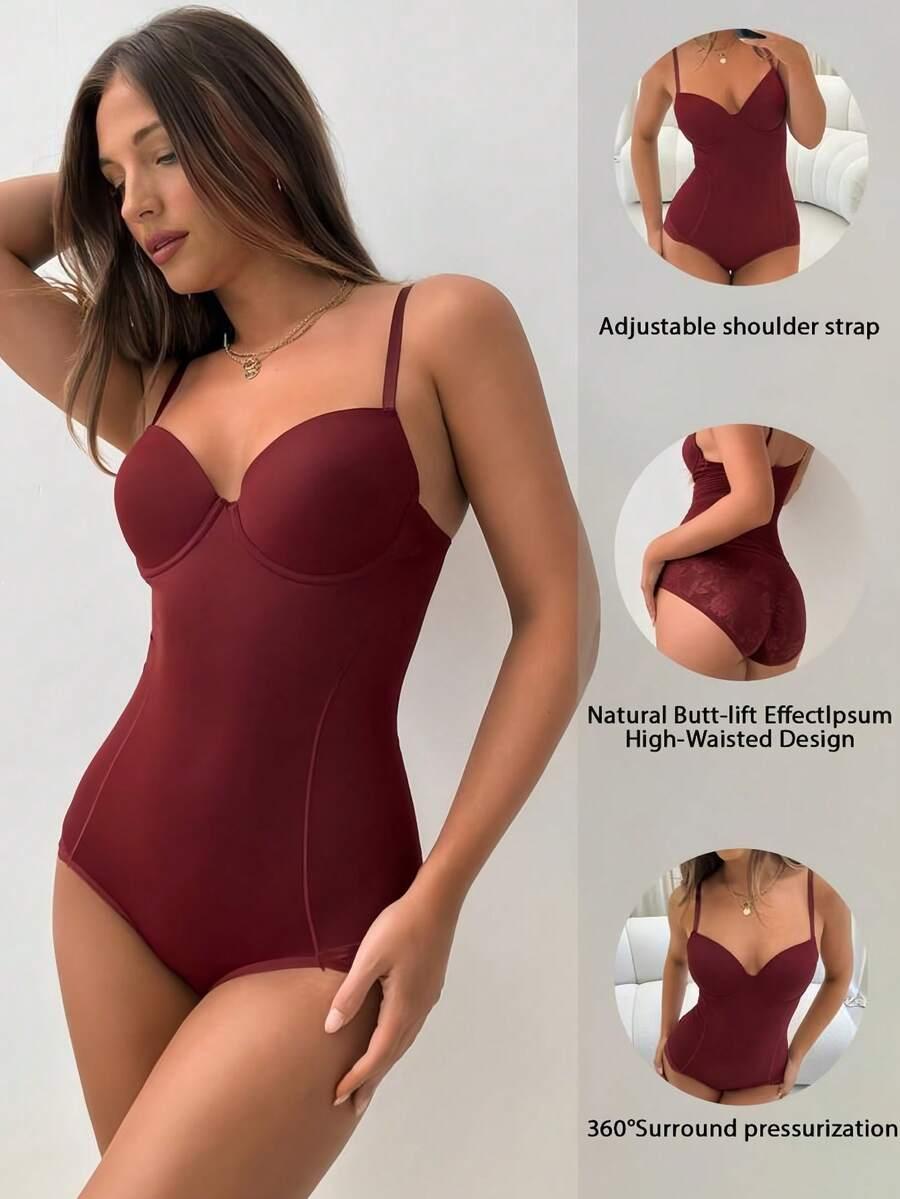 BORDOWE BODY KORONKA 