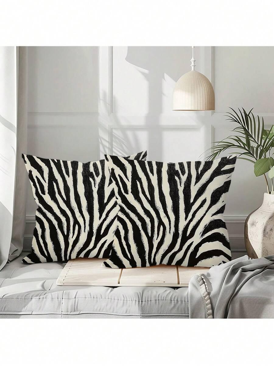 poszewka na poduszkę animal print 2 pack