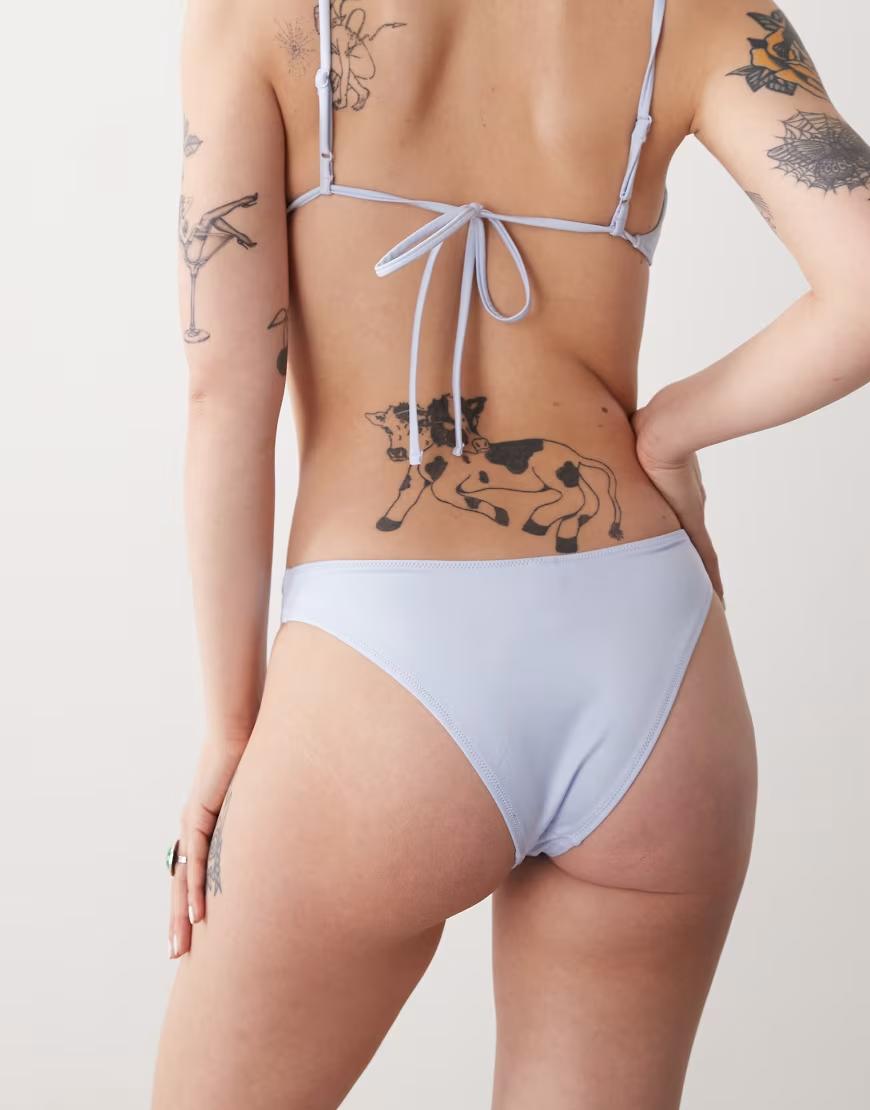 niebieski dół od bikini basic