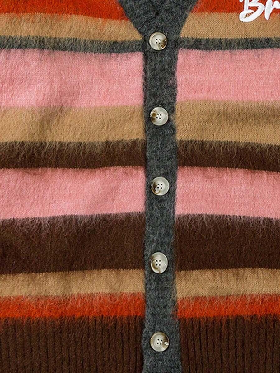  SWETER ROZPINANY W PASKI Z DŁUGIM RĘKAWEM 