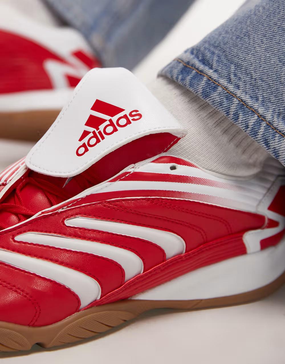 CZERWONE BUTY SPORTOWE PREDATOR SALA