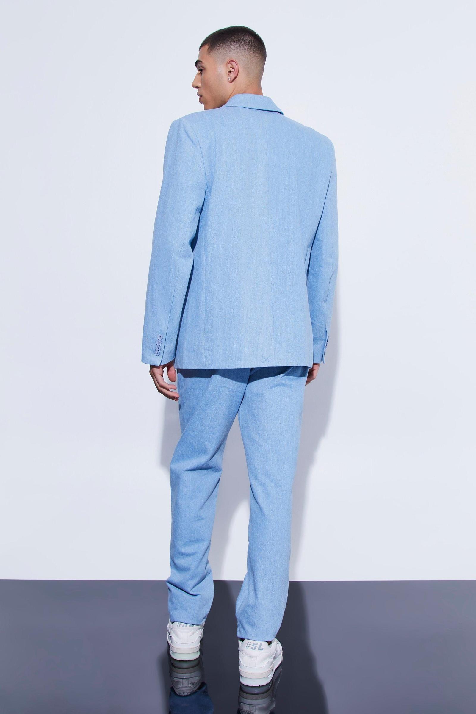 NIEBIESKIE SPODNIE JEANS