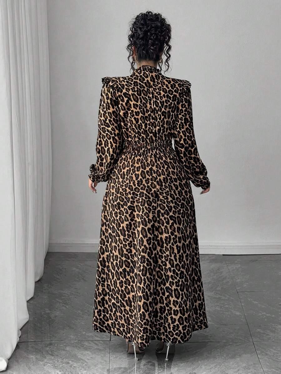 SUKIENKA MAXI ANIMAL PRINT