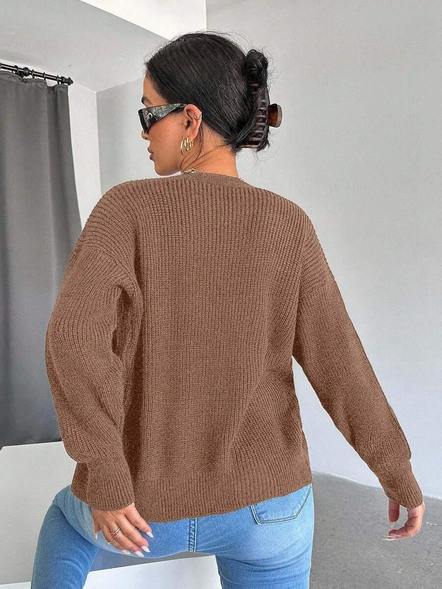 BEŻOWY SWETER KARDIGAN