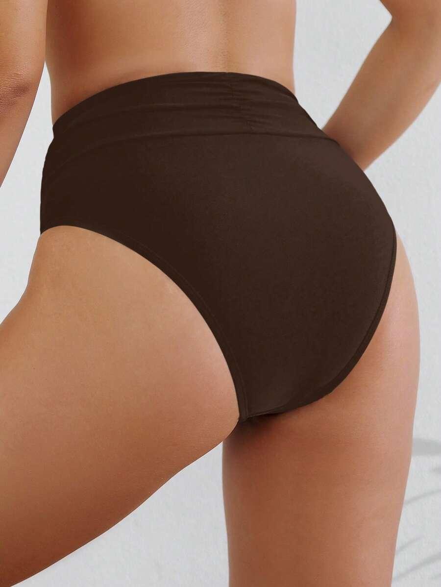 brązowy dół od bikini
