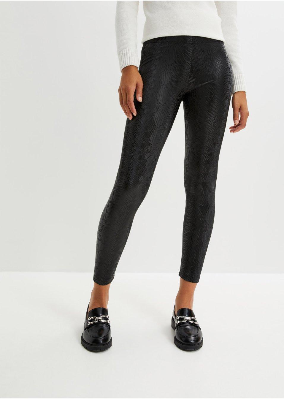 LEGGINSY SKÓRA WĘŻA