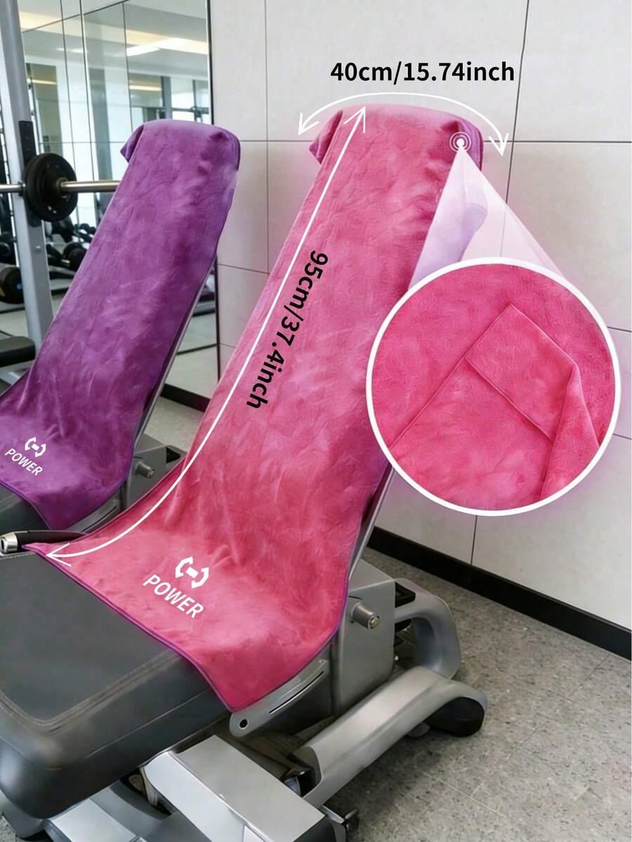 różowy ręcznik sportowy