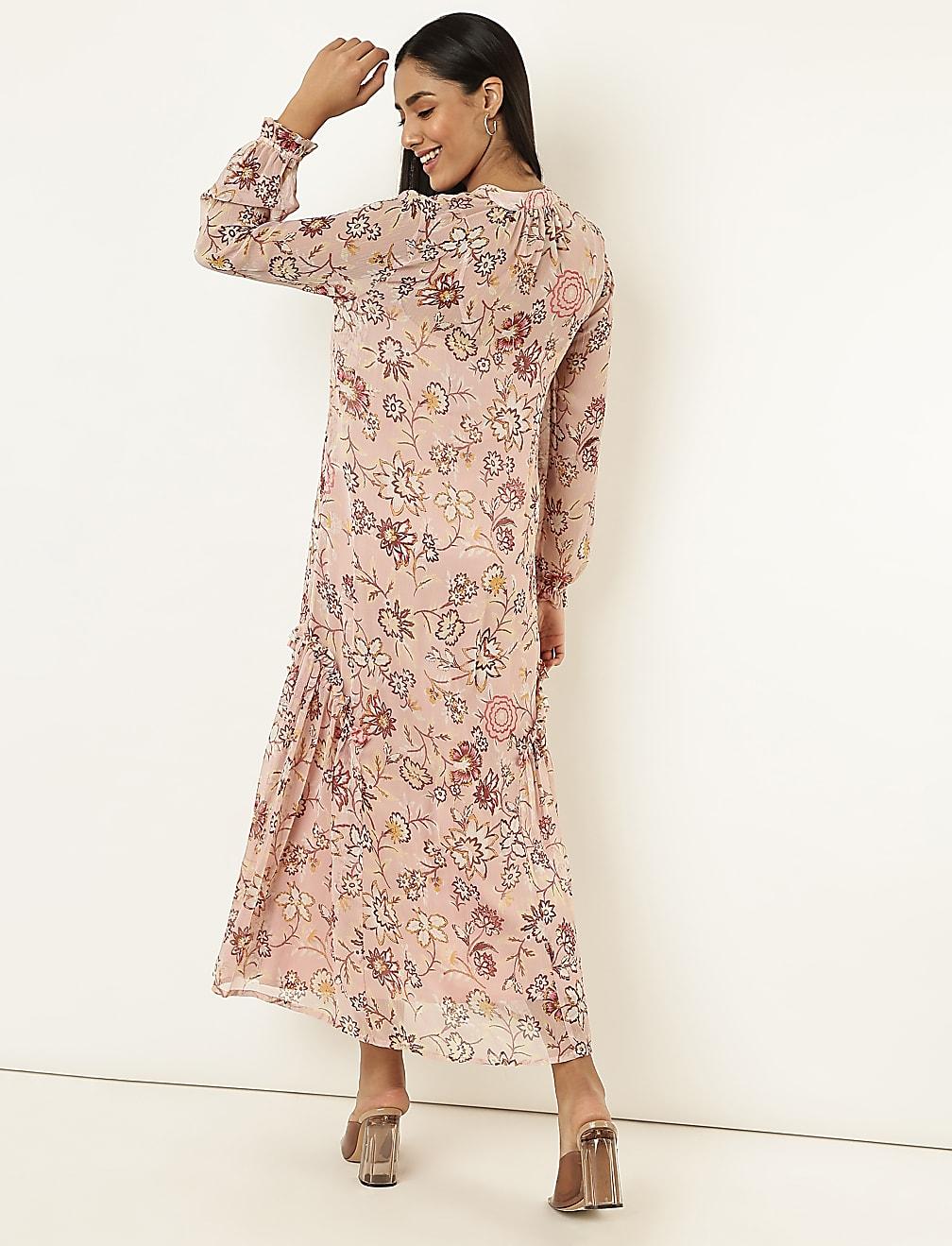 maxi sukienka print T42-3250K-A4