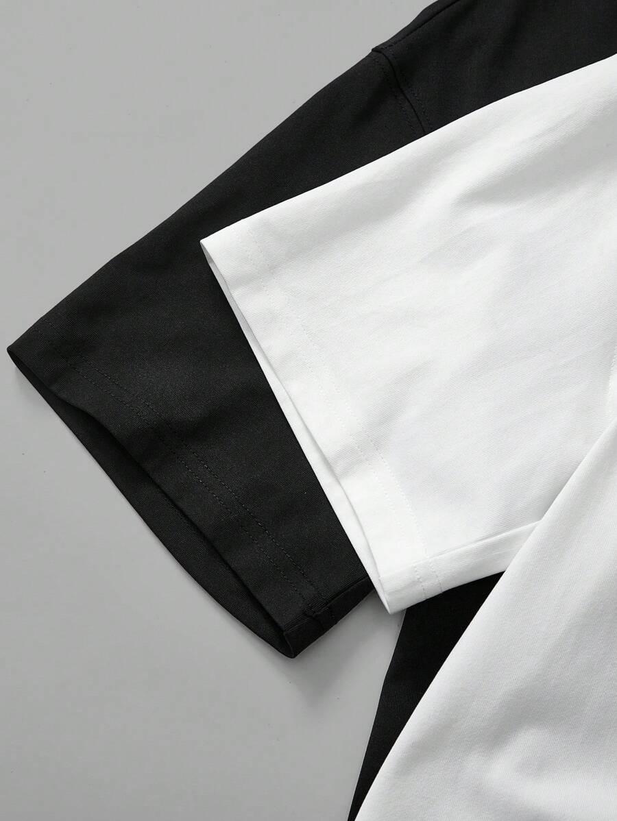 T-SHIRT OKRĄGŁY DEKOLT 2-PACK