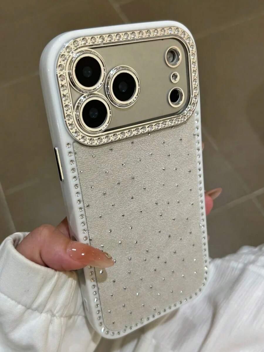 BIAŁE ETUI NA TELEFON IPHONE 16 PRO