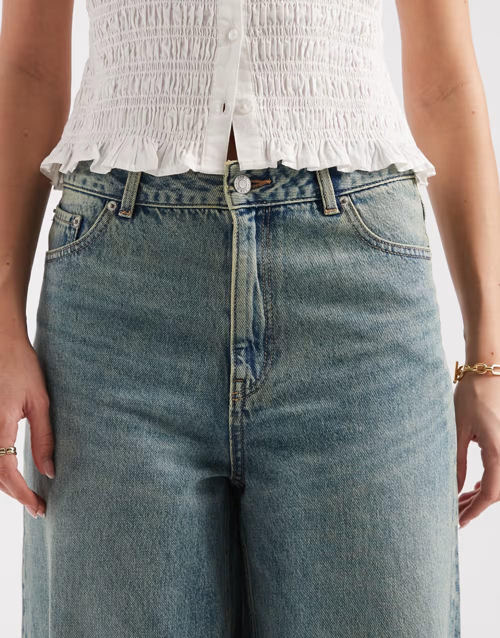 NIEBIESKIE SPODNIE JEANS