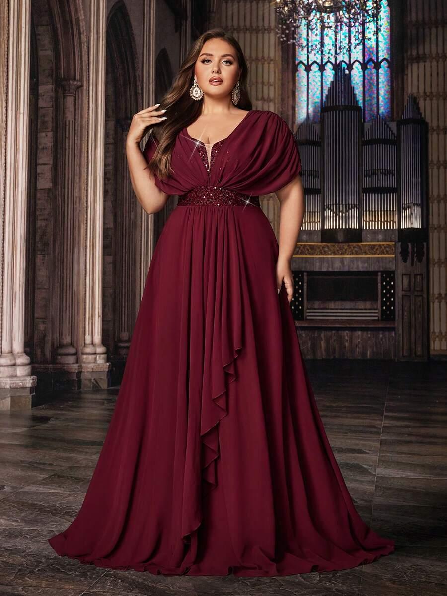 BORDOWA MAXI SUKIENKA