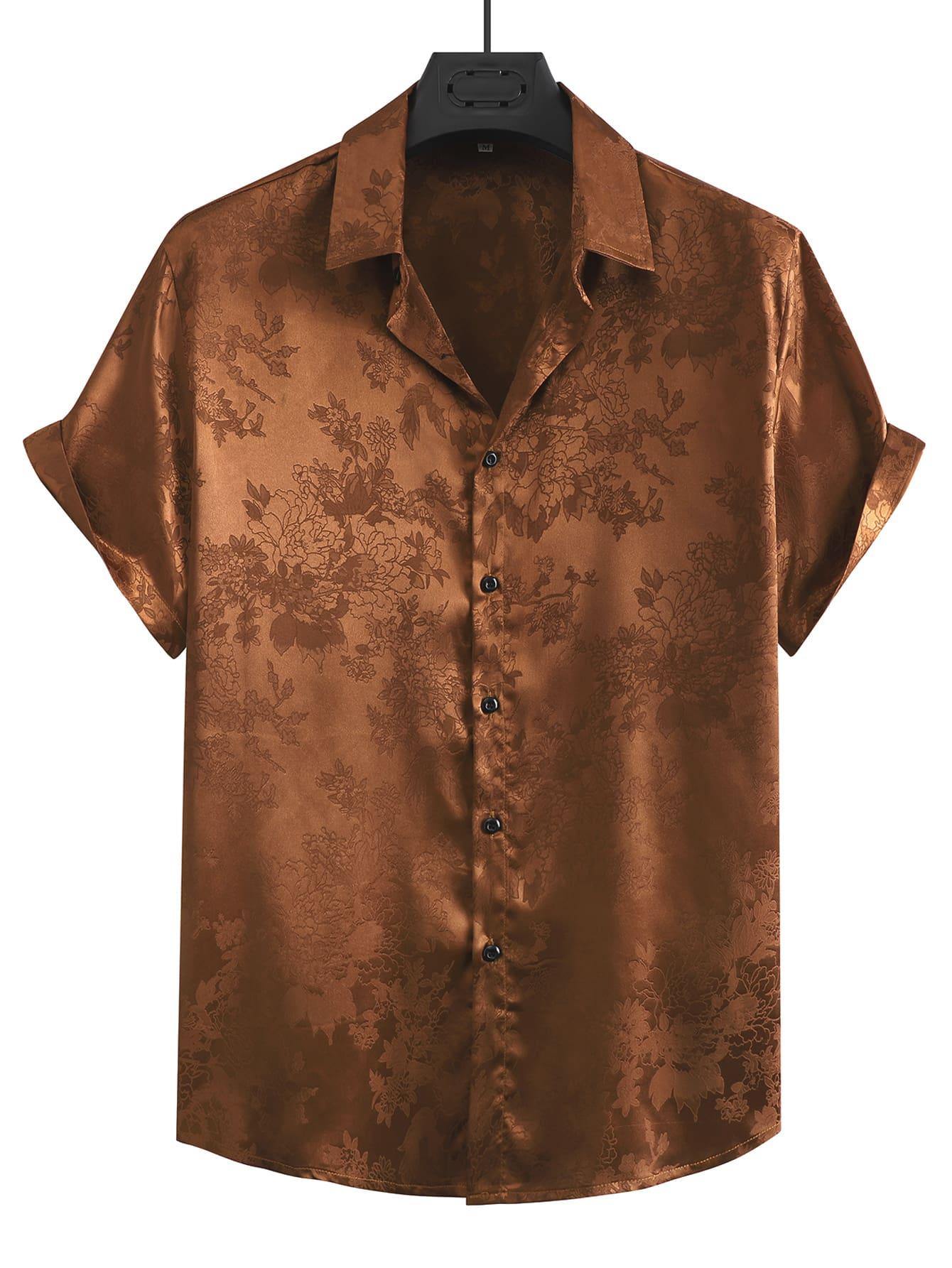 KOSZULA MĘSKA CASUAL KRÓTKI RĘKAW