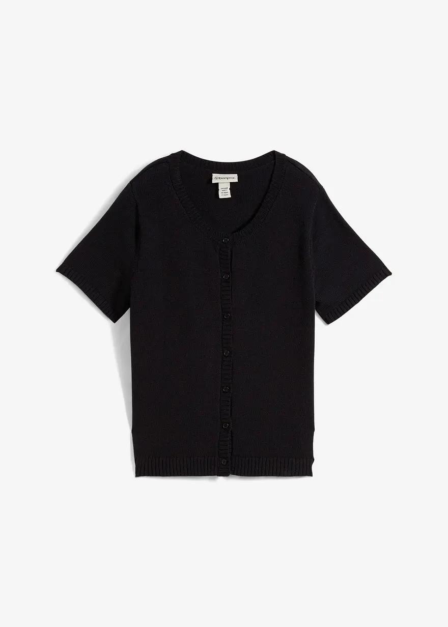 SWETER DAMSKI KRÓTKI RĘKAW