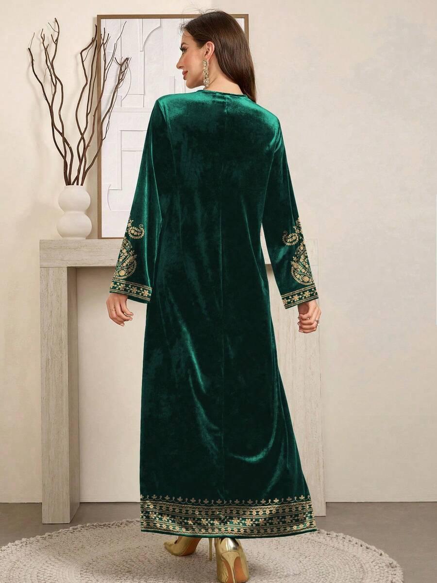 maxi sukienka v-neck 