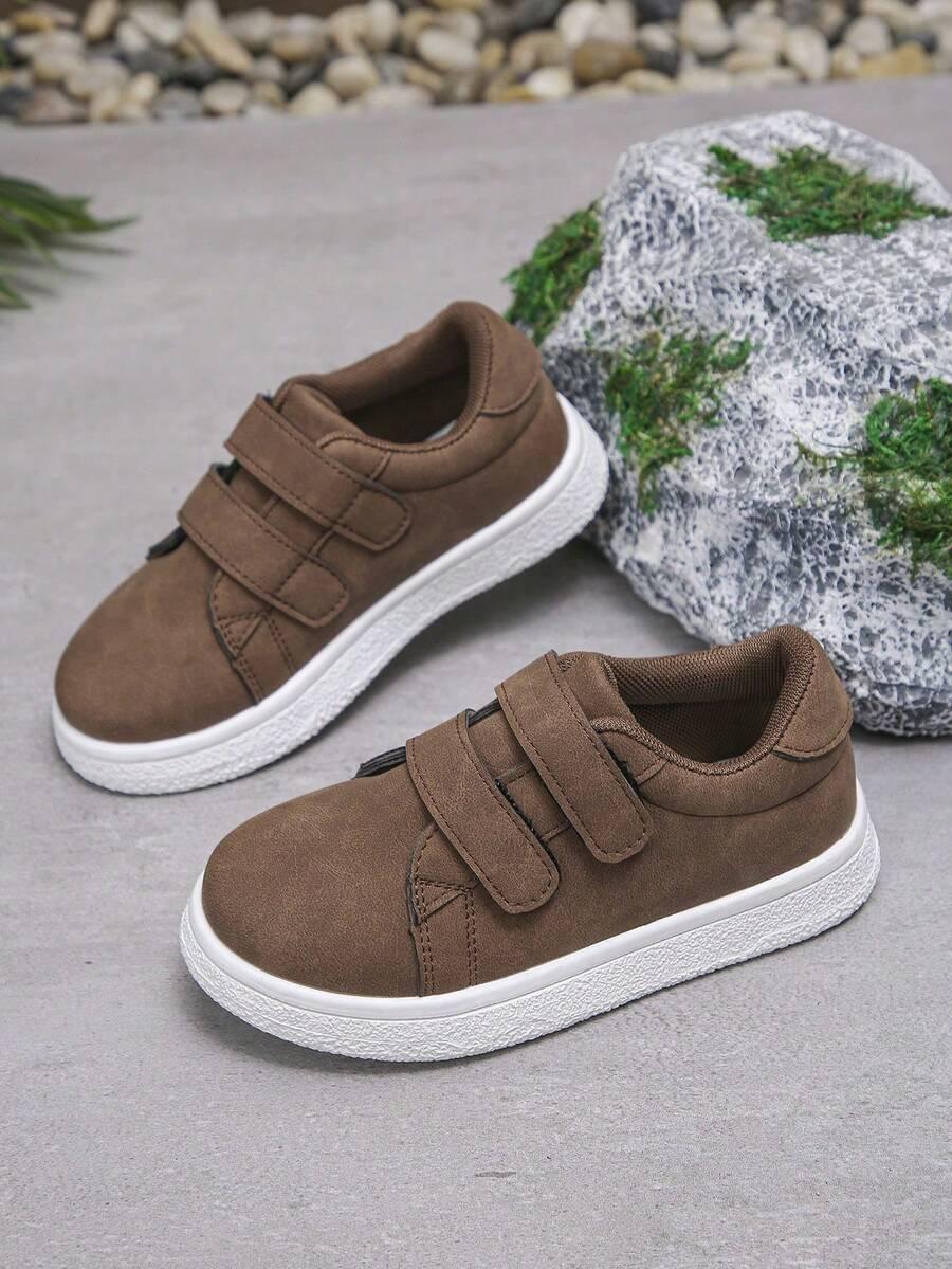 brązowe buty casual