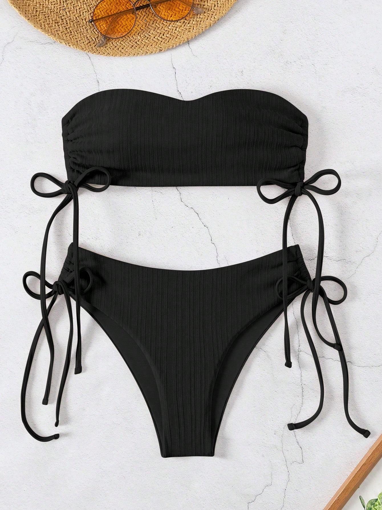 czarna góra od bikini