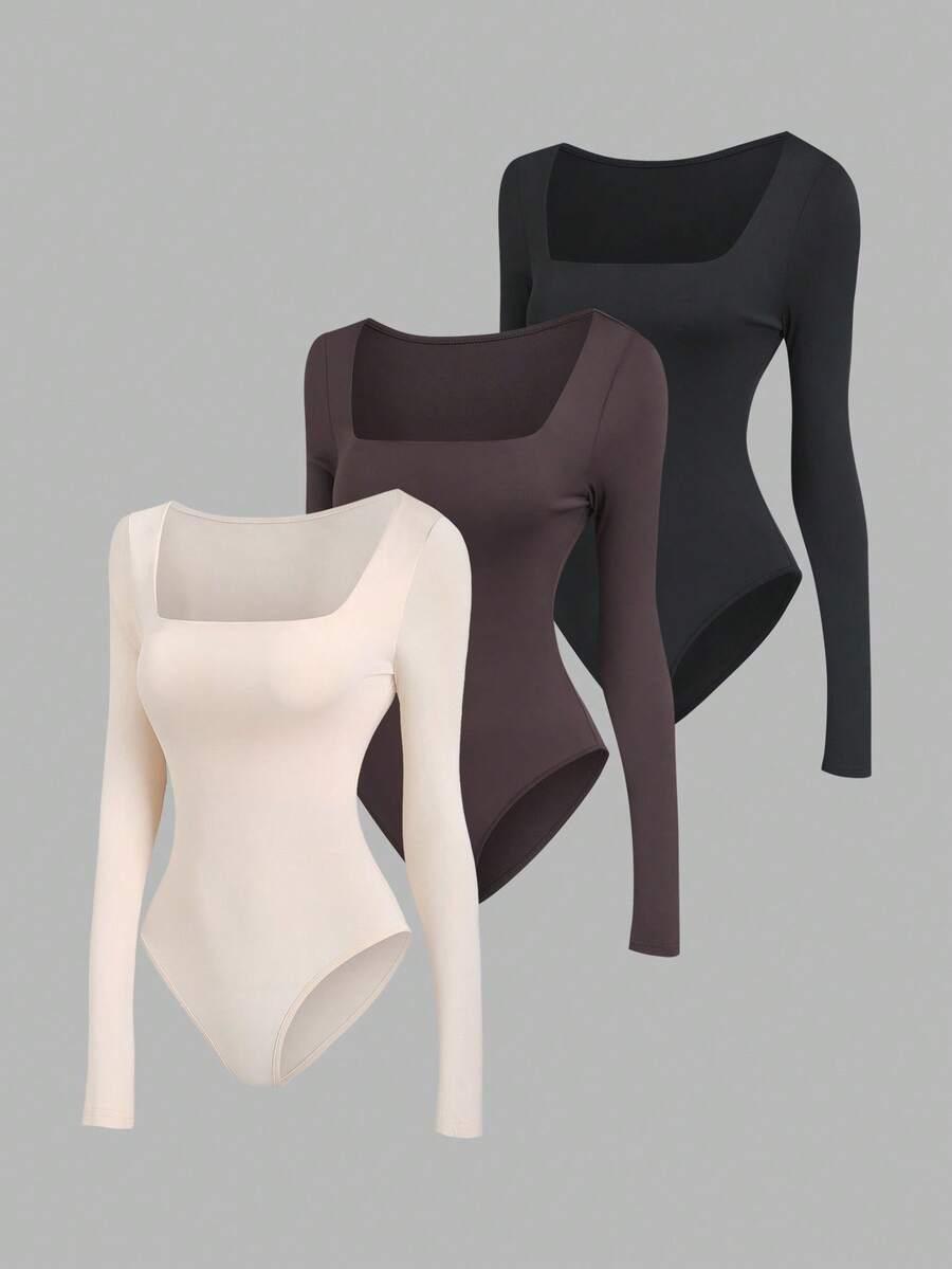 BODY DŁUGI RĘKAW 3-PACK