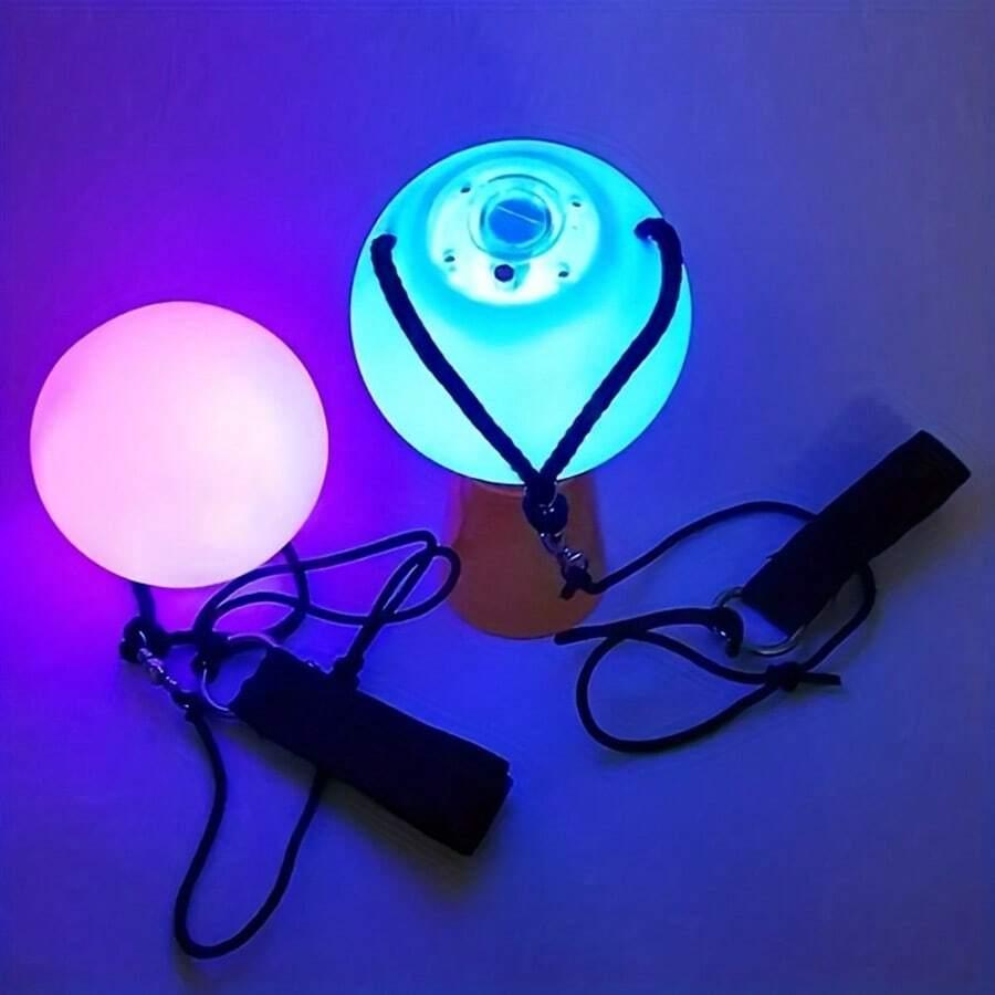 świecąca kula led
