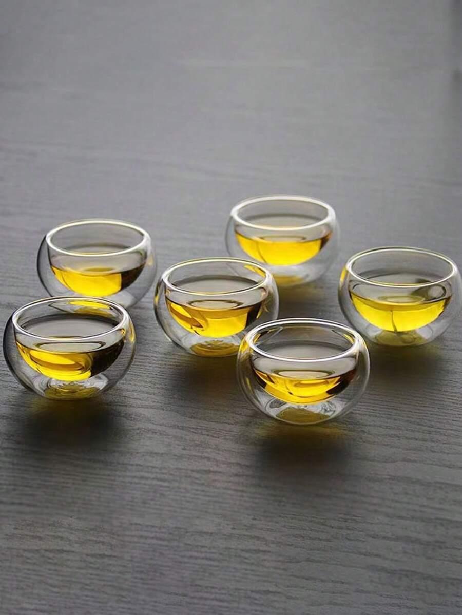 bezbarwne szklanki 6-pack