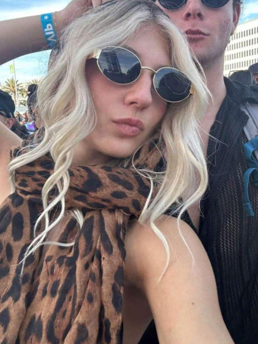 szal animal print