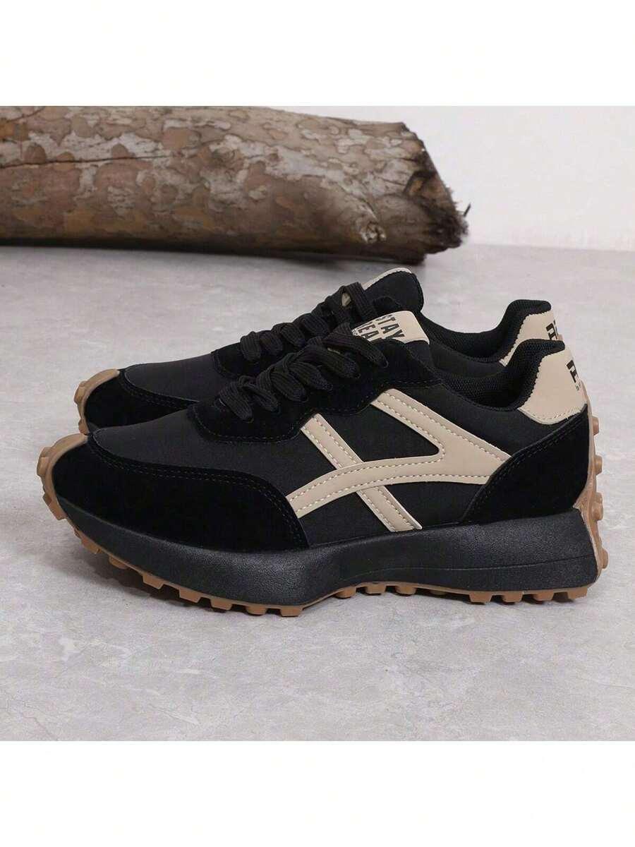 BRĄZOWE BUTY SPORTOWE