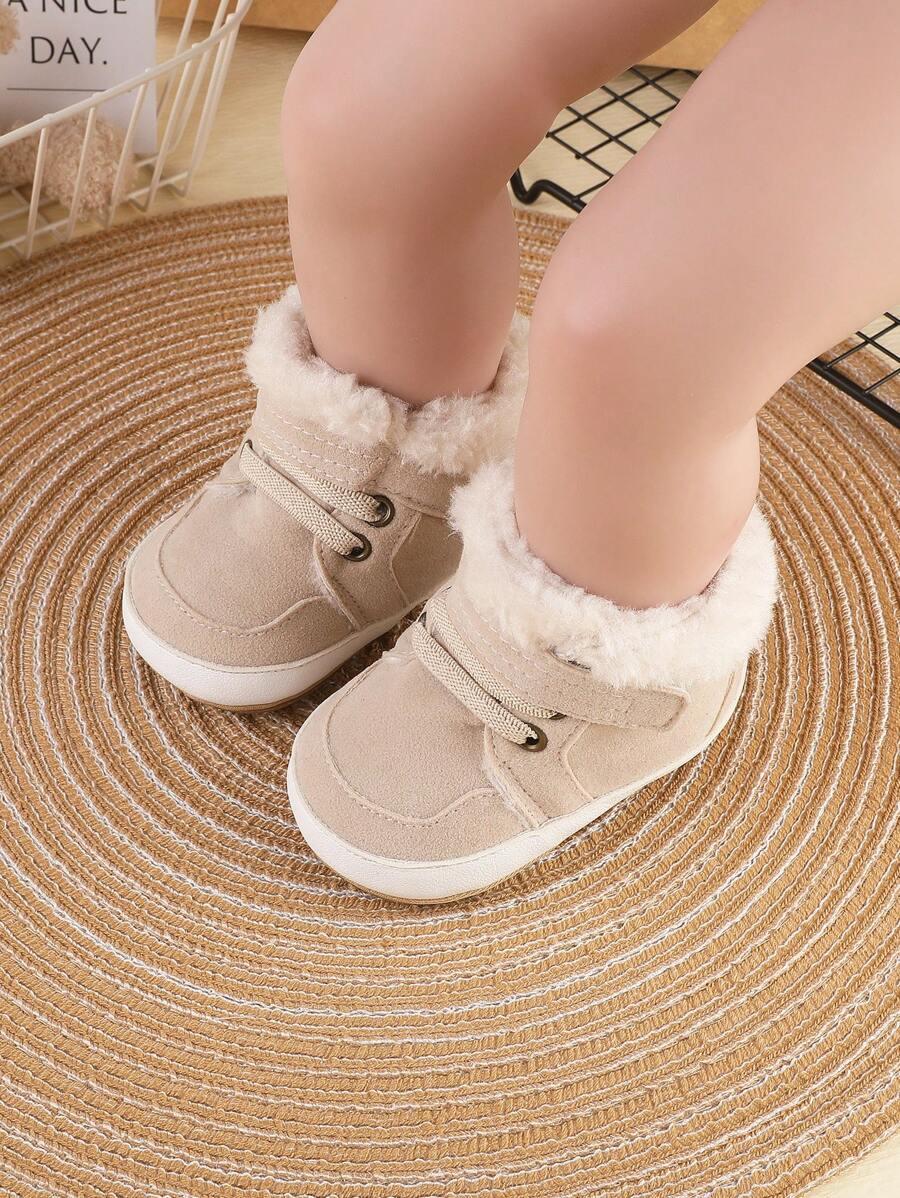 BUTY imitacja zamszu futerko