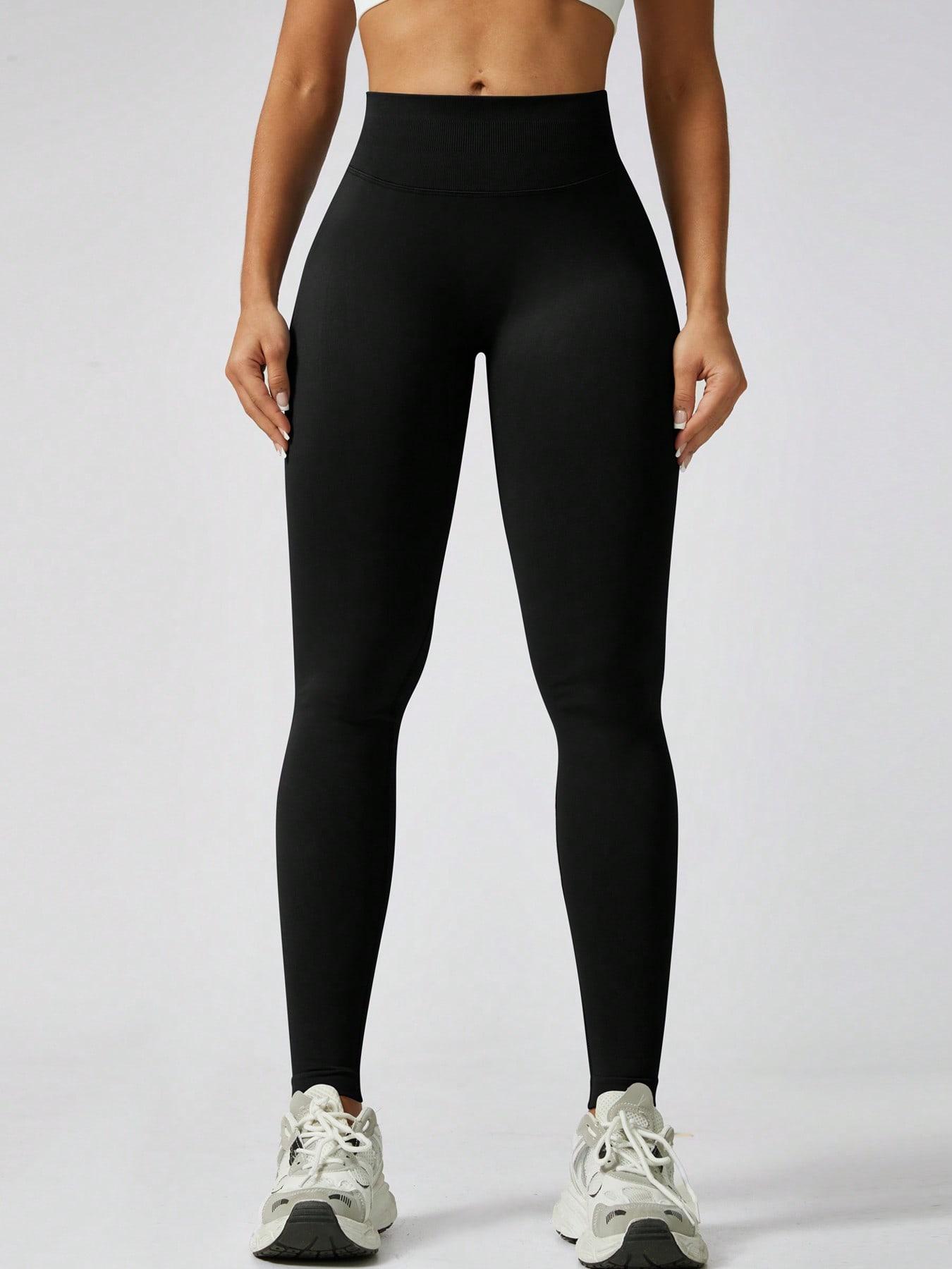 CZARNE KLASYCZNE LEGGINSY 