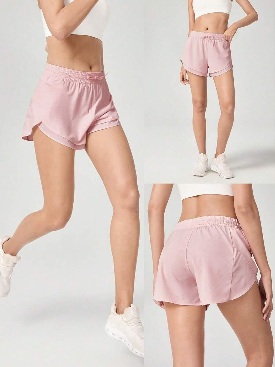 różowe spodenki sportowe