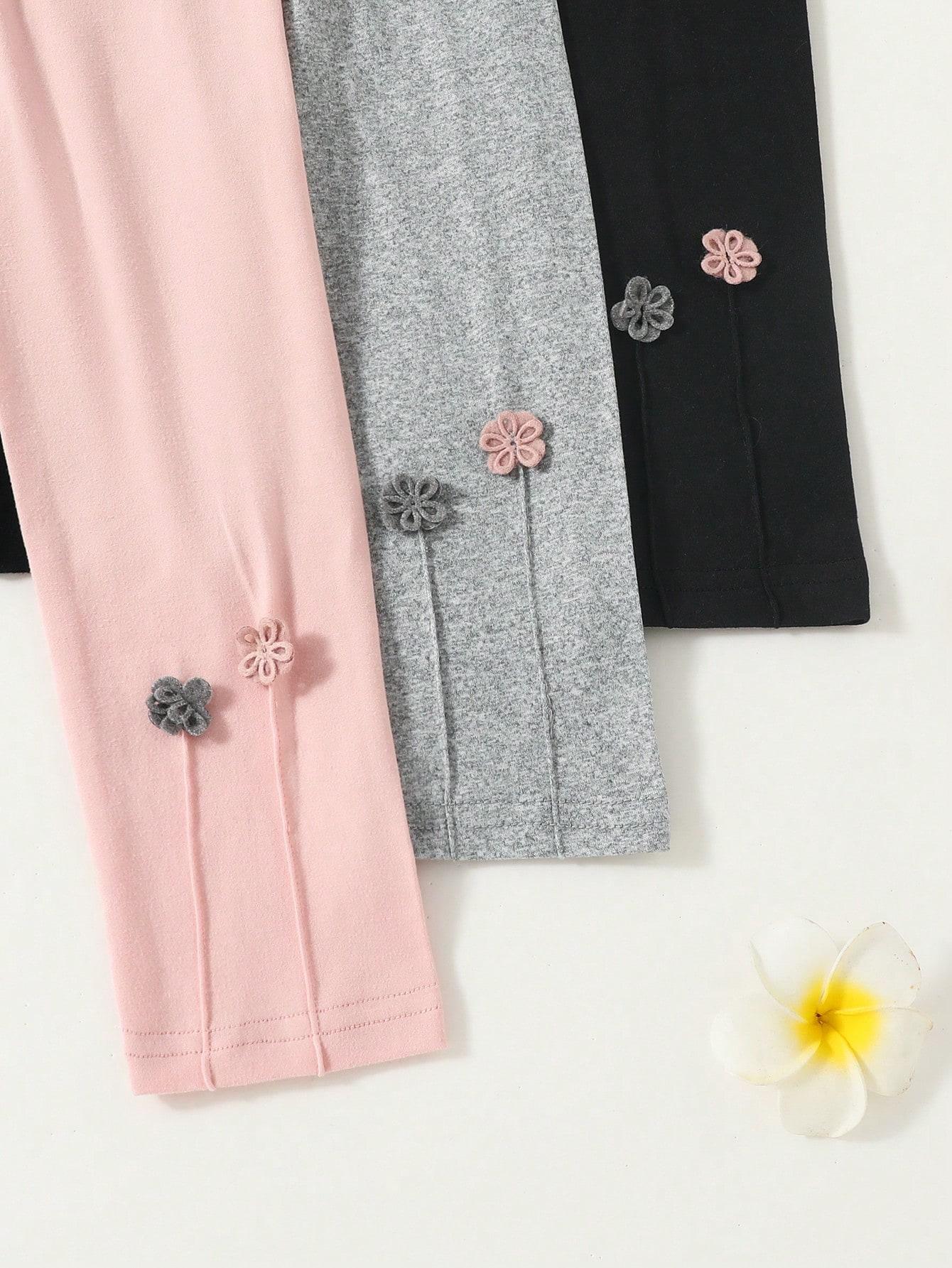 LEGGINSY WZÓR 3-PACK
